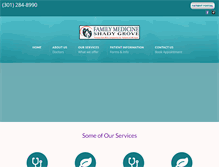Tablet Screenshot of myfamilymeddocs.com